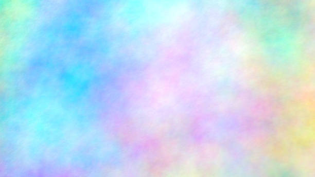 istock Multicolor abstract watercolor background on paper texture, water-based paints colorful stain pattern background 1437488301