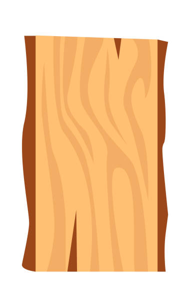 illustrazioni stock, clip art, cartoni animati e icone di tendenza di icona del tronco di legno. illustrazione vettoriale - lumber industry timber wood plank