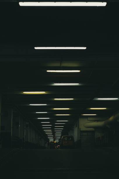 istock Lights in the parking lot 1437494621