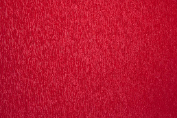 istock traditional Korean paper handmade from mulberry trees. red. 1437494775