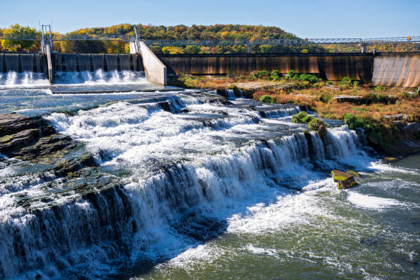 istock lake byllesby dam and spillway into cannon river 1437494884