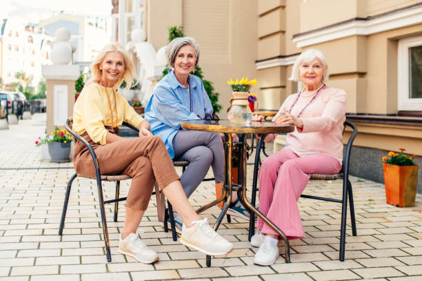 istock Beautiful senior women bonding at the bar 1437512149