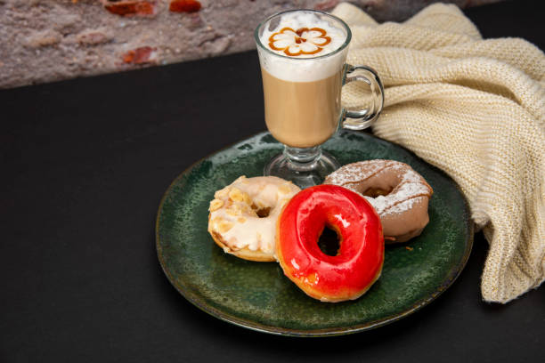istock Colorful Sweet Donuts and coffee 1437513775