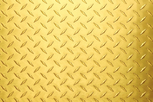 istock metallic gold texture with diamond embossed. abstract metal background. 1437517592