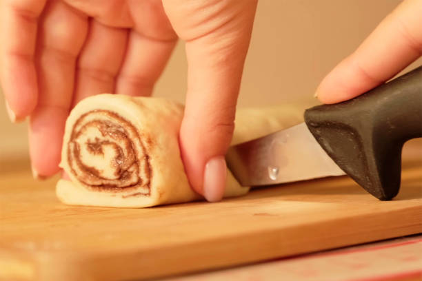istock the process of making buns. flour . eggs . chocolate. tremble. dough milk . salt . 1437518801
