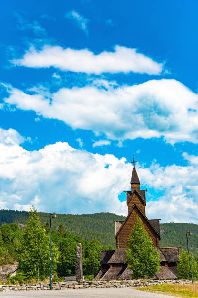 istock The church in Norway 1437535773