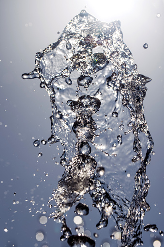 Close-up of water splash