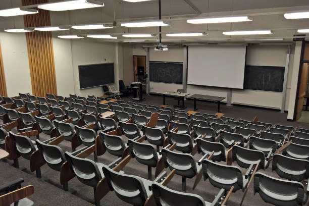 istock High angle shot of an empty university college lecture hall classroom auditorium 1437540598