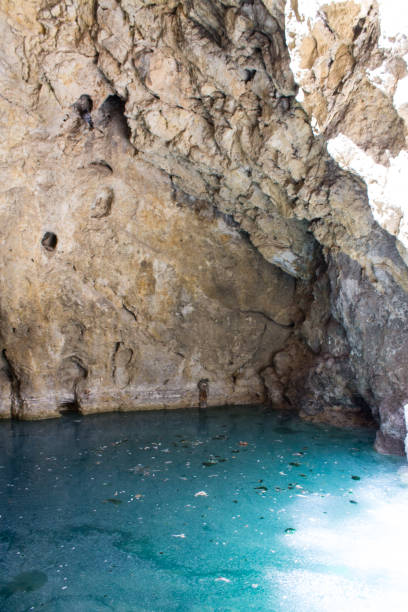 istock underground lake is a sinkhole in Pyatigorsk 1437552756