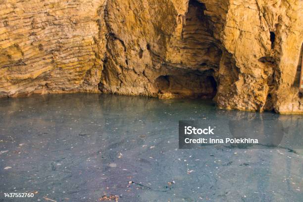Underground Lake Is A Sinkhole In Pyatigorsk Stock Photo - Download Image Now - Architecture, Beauty, Blue