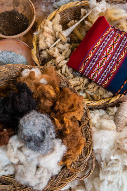 istock closeup of alpaca wool balls 1437584179