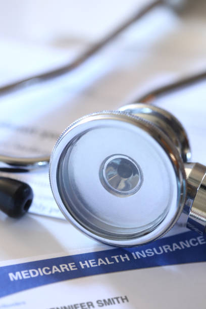 istock Stethoscope And A Medicare Insurance Card 1437587289