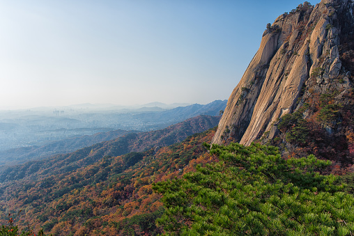Bukhansan National Park, Dobongsan Seoul Korea 도봉산 다락능선 포대능선 망월사