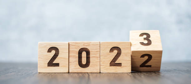 istock flip 2022 to 2023 block. goal, Resolution, strategy, plan,, motivation, reboot, forecast, change, countdown and New Year holiday concepts 1437617668