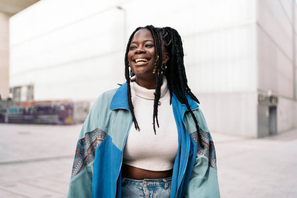 istock Cheerful African Woman Portrait 1437622925