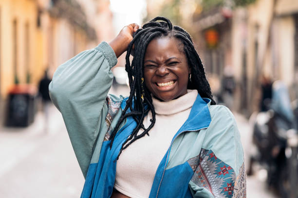 istock Cheerful African Woman Portrait 1437622966