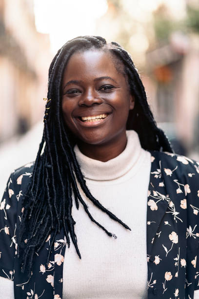 istock Cheerful African Woman Portrait 1437623505