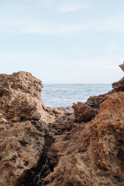istock Vertical shot of cliffs and the sea 1437626554