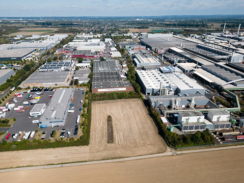 Business and Industrial Park near Neuss, North Rhine Westphalia