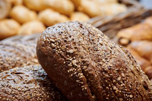 istock Selective focus shot of freshly baked bread 1437638527