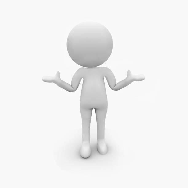 istock 3D rendering of a puzzled human figure isolated on a white background 1437642795