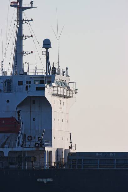 istock Vertical shot of a vessel illuminated under the sun 1437643120
