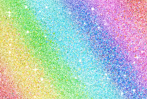 Background illustration filled with glitter