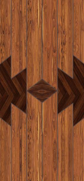 istock Laminated door skin design and background wallpaper 1437643468