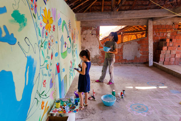 istock Mother and daughter activity. Ecology concept. 1437646968