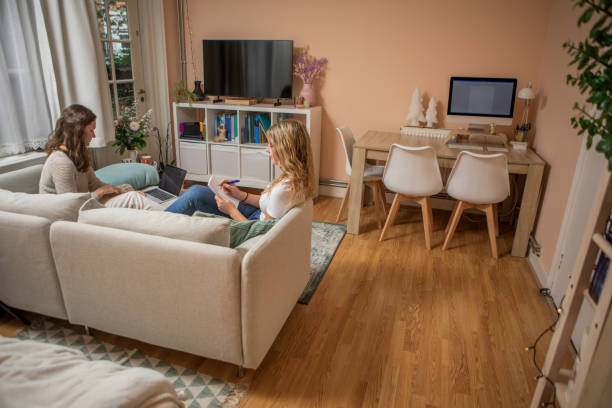 istock Female students house sharing at university 1437653733