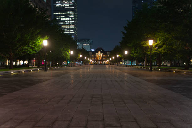 Tokyo Station is a railway station in Chiyoda, Tokyo, Japan. The original station is located in Chiyoda's Marunouchi business district near the Imperial Palace grounds.