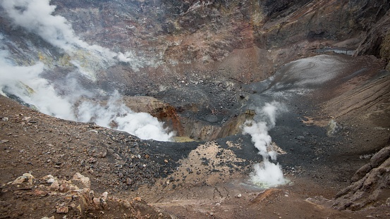 A picture of Mutnovsky Volcano in Russia