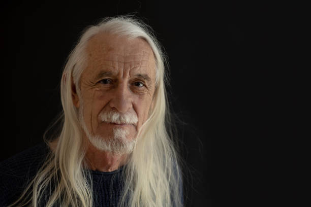 istock Stdio portrait of attractive old man 1437668129
