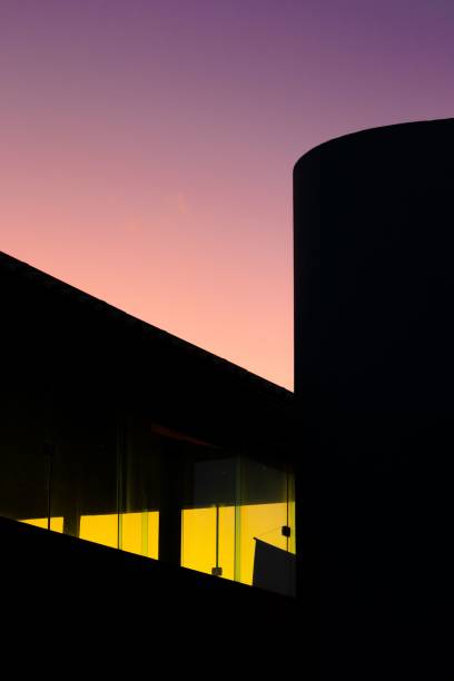 istock Building's silhouettes during the sunset 1437670465