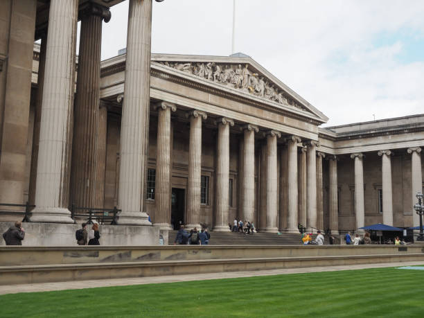 British Museum in London London, Uk - Circa October 2022: The British Museum in Bloomsbury british museum stock pictures, royalty-free photos & images