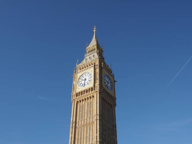 Big Ben at the Houses of Parliament aka Westminster Palace in London, UK