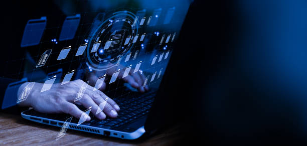 istock The use of technology by corporations. Use a Document Management System (DMS), which is an online documentation database used to manage files, knowledge, documentation in an ERP-enabled organization. 1437695998