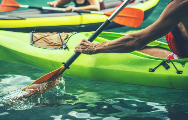 istock Kayak Paddling Closeup 1437696237