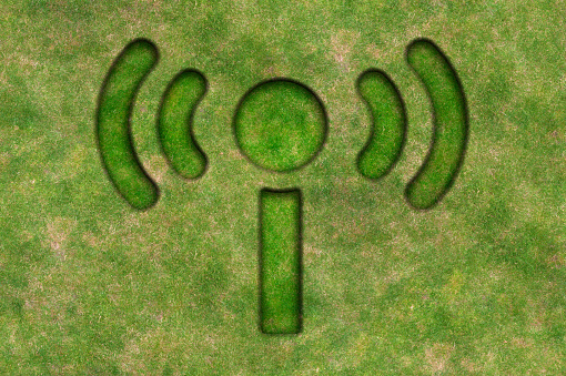 Grass Wireless Symbol