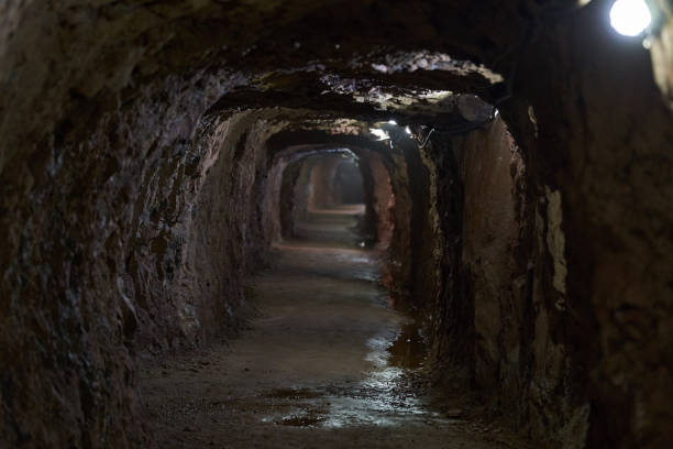 istock Tunnel of an abandoned mine 1437701872