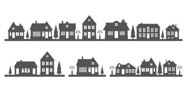 20+ Small Row Houses Stock Illustrations, Royalty-Free Vector Graphics ...