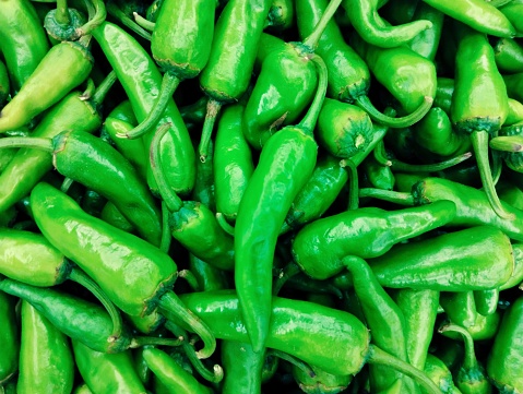 Green chilli chilly pepper hari mirch chillies hareemirach piment vert spicy vegetable ingredient raw fresh food closeup view image photo