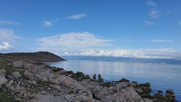 istock Rocky coast in the Krk 1437716554