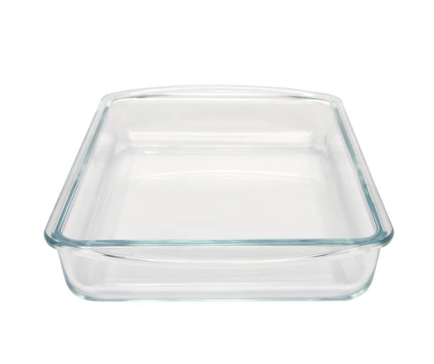 istock Vertical shot of a glass tray on a white surface 1437716580
