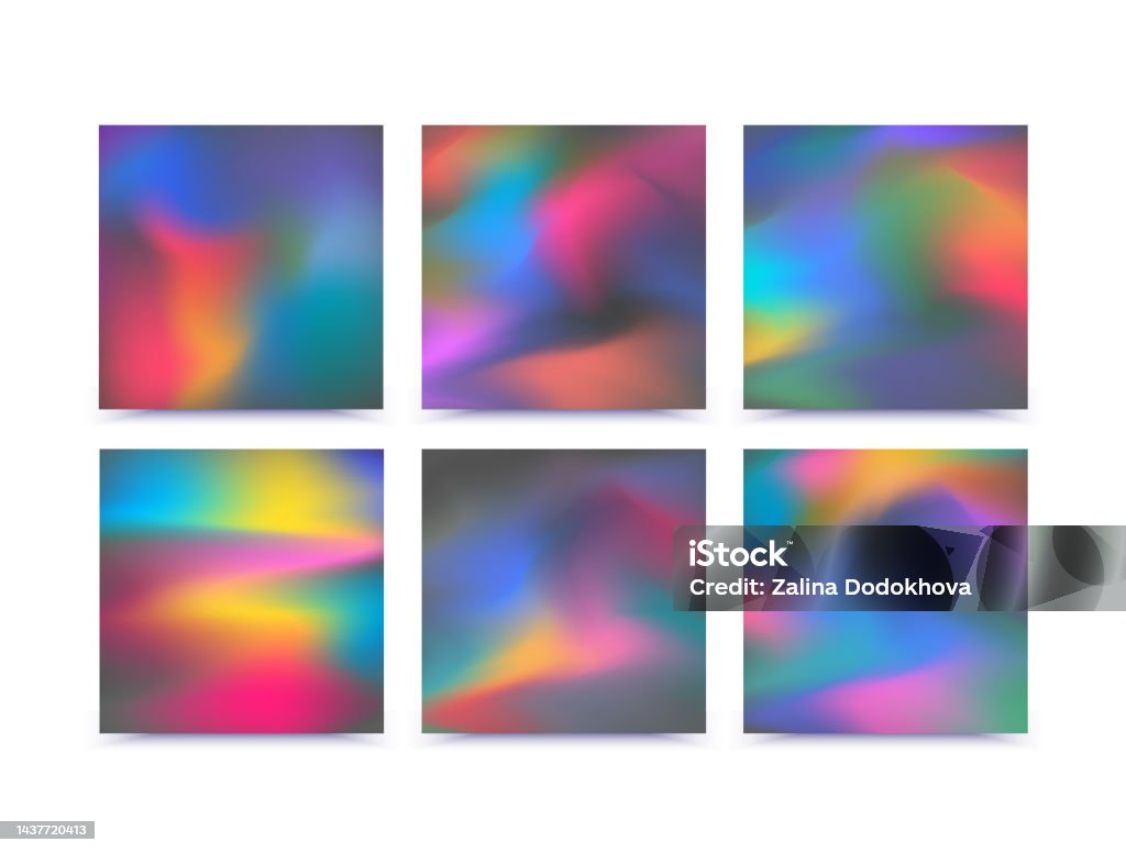 Beautiful Color Mesh Abstract Blurred Gradient Mesh Background In Bright Beautiful Colors ...