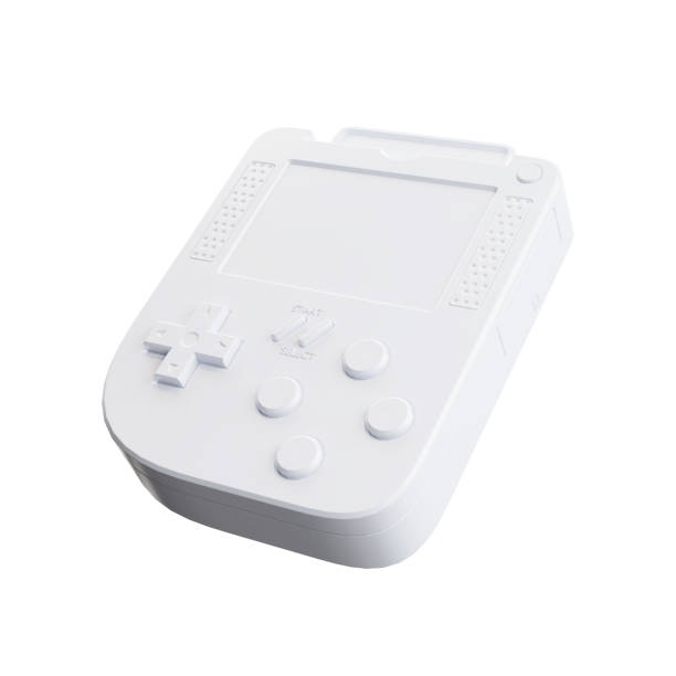 istock Abstract Arcade Old School Joypad, Gamepad or Game Console in Clay Style. 3d Rendering 1437725222