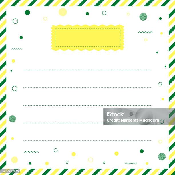 Vector Paper Notes Stock Illustration - Download Image Now - Adhesive ...