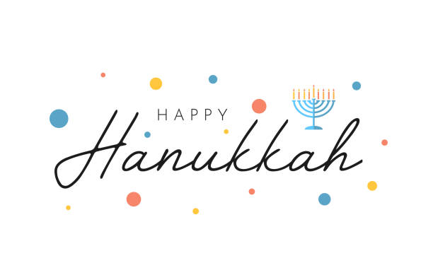 Happy Hanukkah card, background. Vector Happy Hanukkah card, background. Vector illustration. EPS10 hannukkah stock illustrations