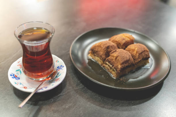 istock Chocolate Baklava, the famous Turkish dessert 1437748272