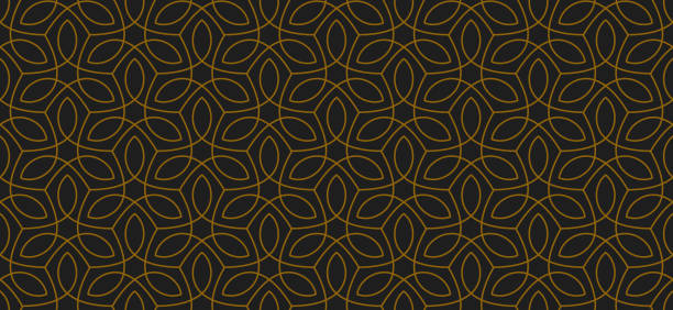 Elegant seamless vector pattern. Luxury geometric abstract background. Elegant seamless pattern. Luxury geometric abstract background. Vector illustration. natural pattern stock illustrations